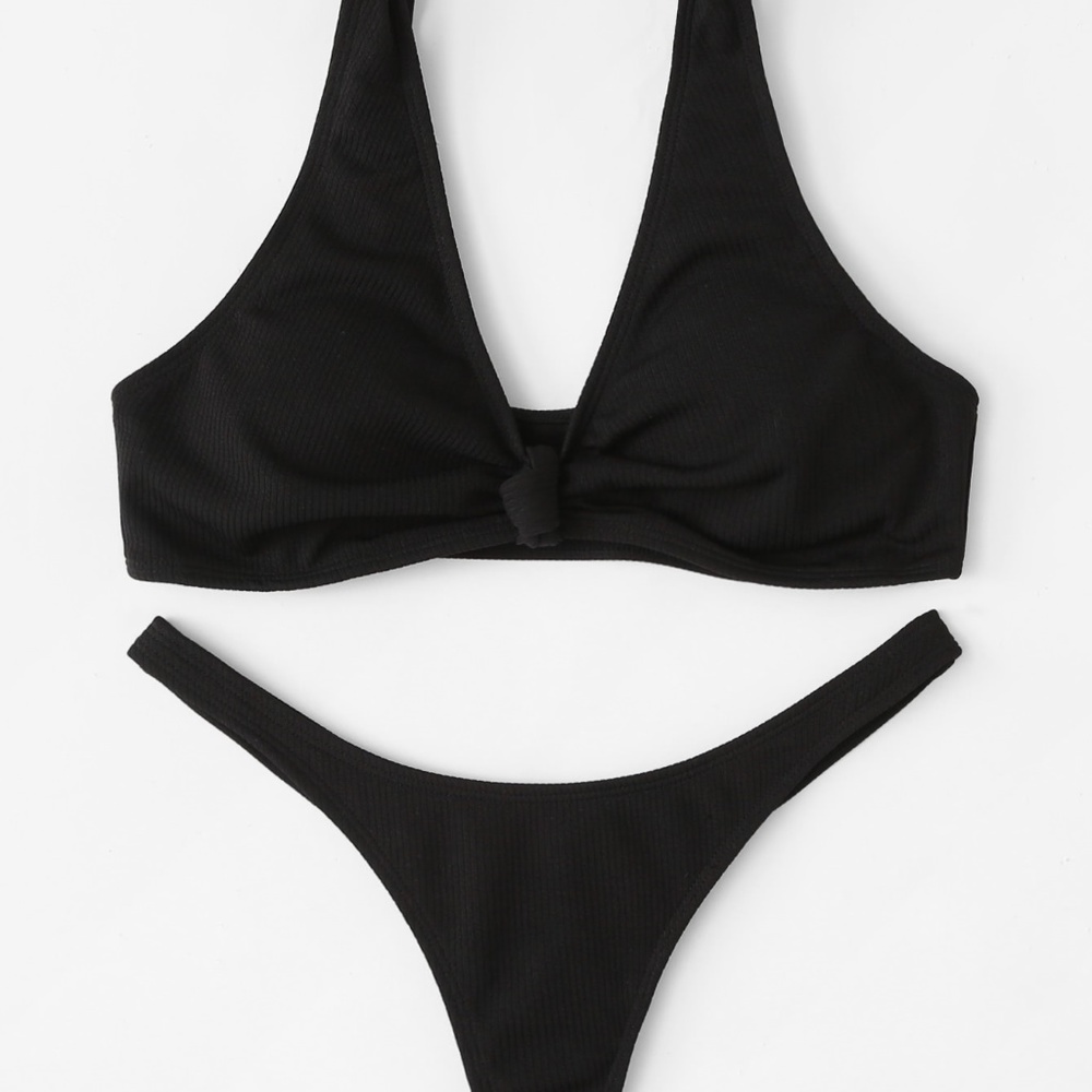 knot tied bikini